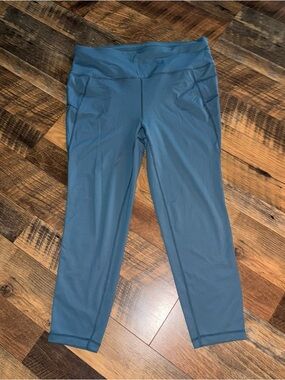 Sweaty Betty Teal All Day Capri Leggings